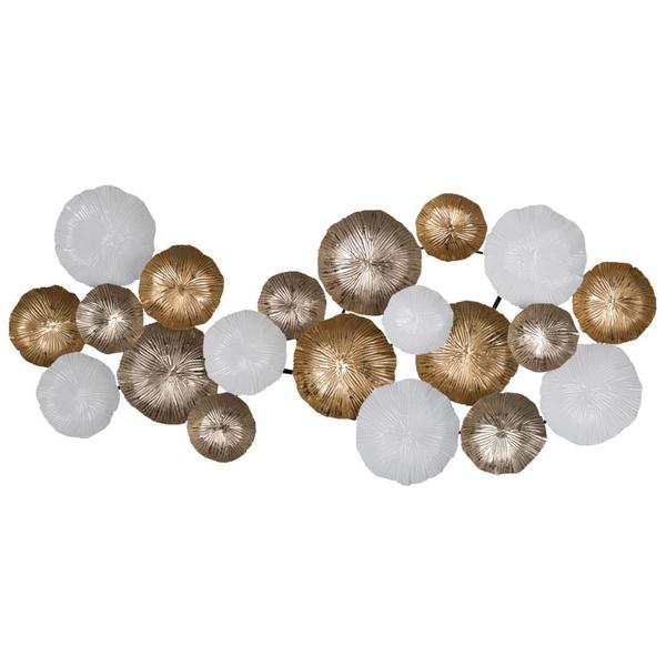 Beautifully Designed Metal Wall Accent, Multicolor